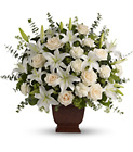Teleflora's Loving Lilies and Roses Bouquet from Boulevard Florist Wholesale Market